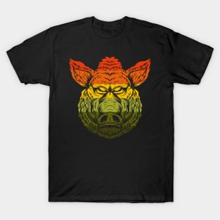 Retro Wild Boar T-Shirt